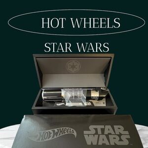 Mattel Hot Wheels Star Wars Black and Silver Vehicle